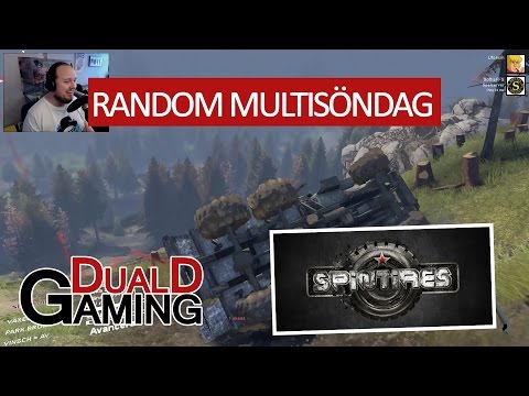 Random MultiSöndag - Spintires - Ufot rullar ner i backen