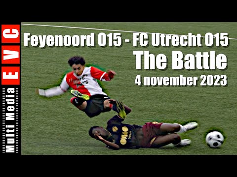 Rood, Geel, een Strafschop 😳 | Dit is Feyenoord O15  - FC Utrecht | The Battle | 4 november 2023