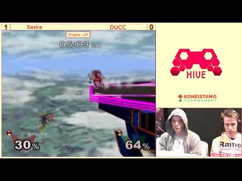 Koneistamo 18 - Melee Singles - Losers Semis - saska(Cpt.Falcon) vs DUCC(Cpt.Falcon)