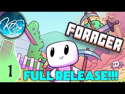Forager Ep 1: BRIGHT BEGINNINGS - Final/Steam Release!!! - Let's Play, Gameplay