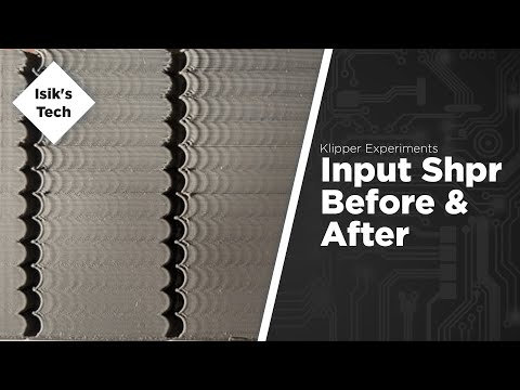 Klipper Input Shaper Before & After (ADXL345)