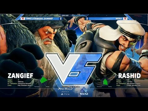 SFV: DNG Itabashi Zangief vs Moke - EVO 2017 Top 8 - CPT2017