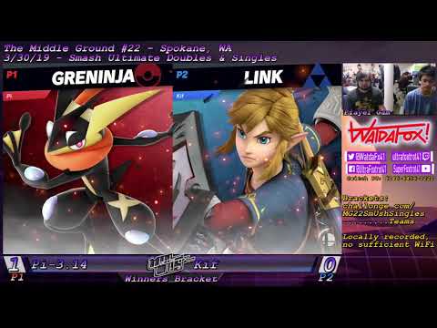 MG 22 - Ult. Singles WQF - Pi-3.14 (Greninja) vs. Kif (Link)