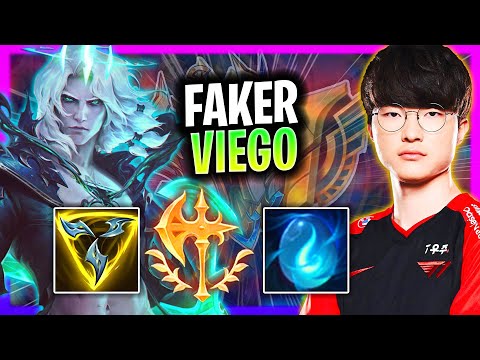 FAKER PERFECT GAME WITH VIEGO! | T1 Faker Plays Viego Jungle vs Lee Sin!  Season 2024