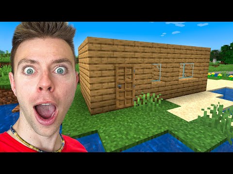 Bygger mit nye hus i Minecraft