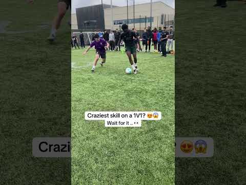 Did he mean it ? 👀🤯 #1v1 #football #skills #university #crazy #wow