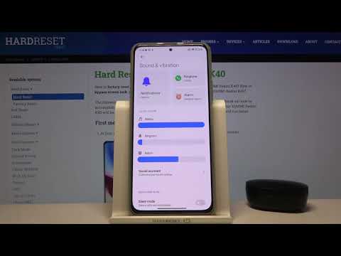 How to Find Sound Settings on Xiaomi Redmi K40 – Manage Sound Feature