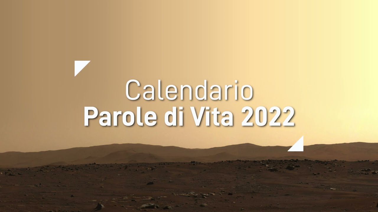 Intro Calendario Parole di Vita 2022