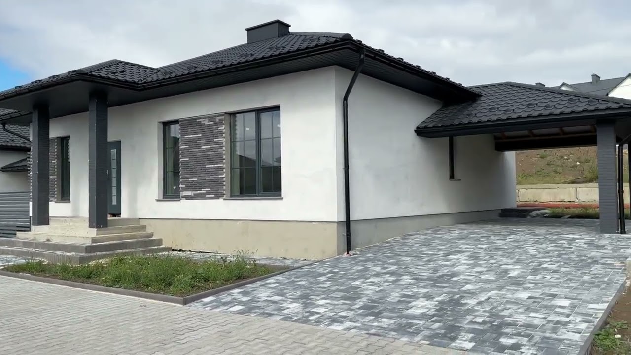 Таунхауси у с.Годилів з бруківкою “Венеція” та “Кісточка”