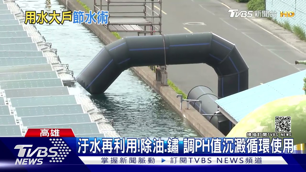 中鋼用水「省」很大！高爐煉鐵耗水　每日98.4%循環回收