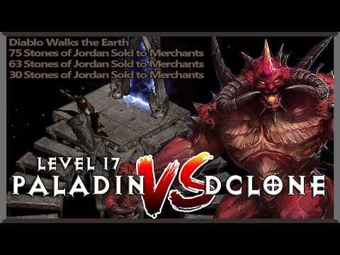 Coooley Walks DClone & Kills him with a Level 17! | Diablo 2 BattleNet