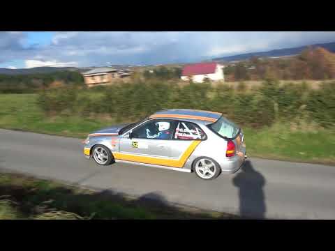 Gunia Grzegorz / Damczyk Mirosław - Honda Civic - 17 Jasielski Rajd Niepodległości 11-11-2017