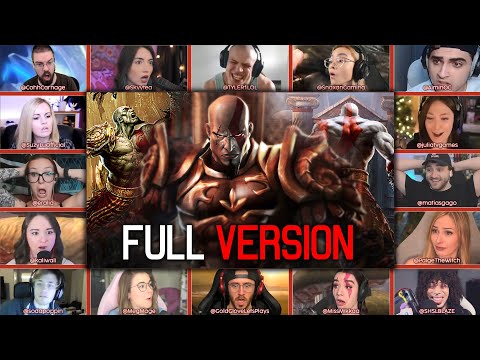 God of War II (2007) | All Cutscenes & QTE | Reaction Mashup | Full Version