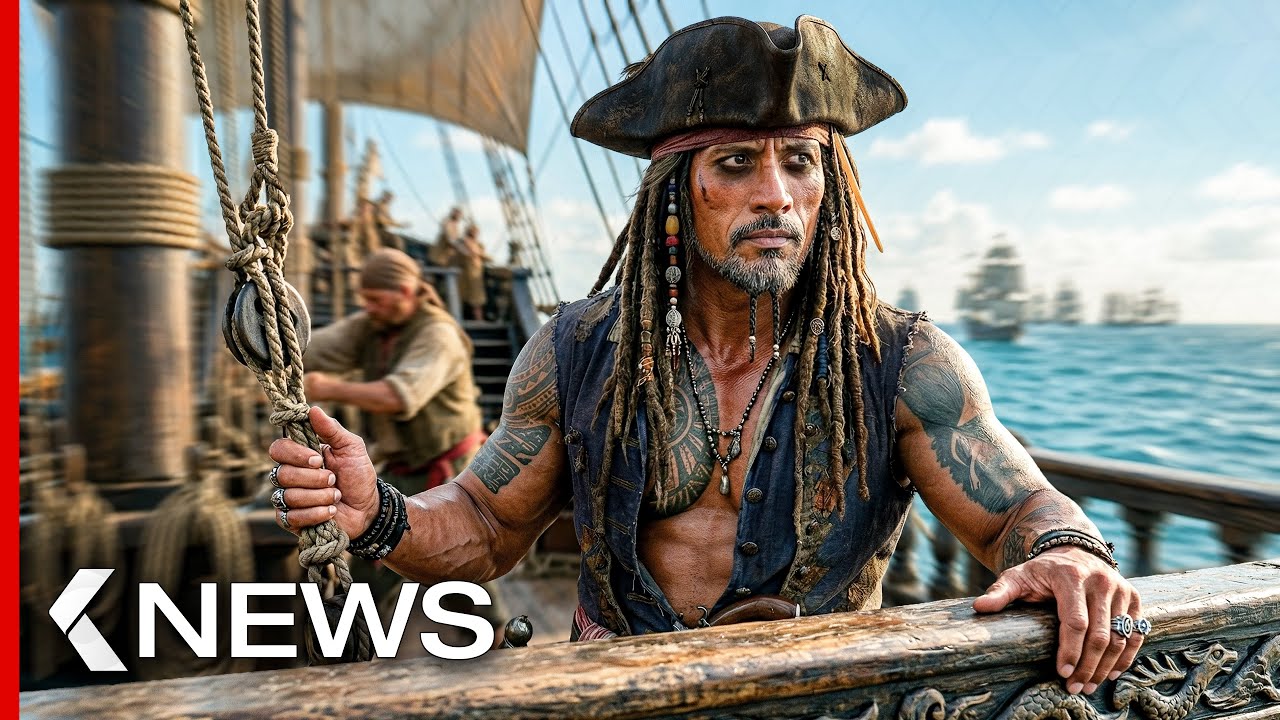 The Rock in Pirates of the Caribbean 6, Spider-Man: Brand New Day, Fast Forever... KinoCheck News