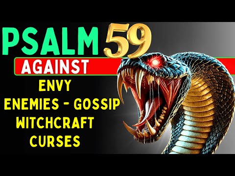 PSALM 59 God's PROTECTION Against WITCHCRAFT and ENVY!