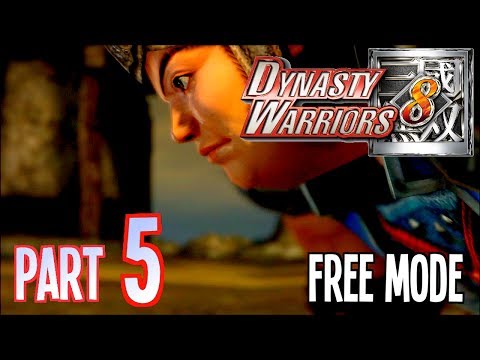 Dynasty Warriors 8 "Free Mode" Walkthrough - Part 5 Hunger 1080p Ps3
