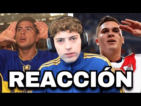 Davoo Xeneize reacts to all the goals of the Superclásico