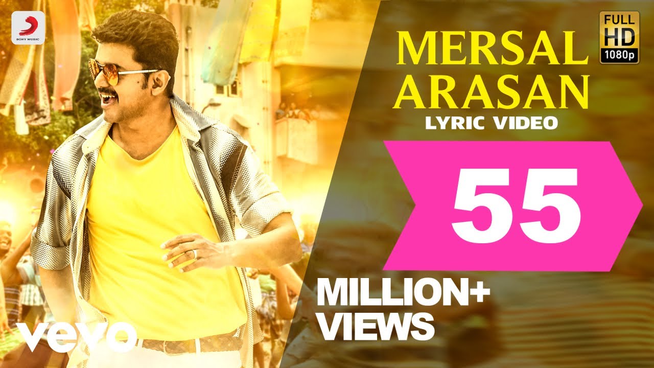 Mersal Arasan Lyrics  | Mersal | Vijay, Samantha | G.V.Prakash, Naresh Iyer | A R Rahman