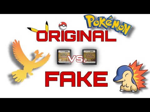 Pokemon Original oder Fake erkennen | Nintendo DS - Authentisch vs. Fake - [Pokemon Heartgold]