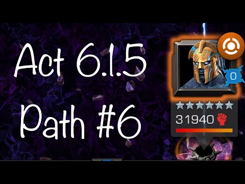 Act 6.1.5 - #6 path w/ Nightcrawler, Ægon, Sentry, Vulture, Ghost Rider, Medusa, Crossbones (Bane)