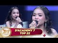 Perfect Syaqirah Bawakan Cinta Putih Tulus Berkilau Bikin Terpukau D Academy 7 Top 22