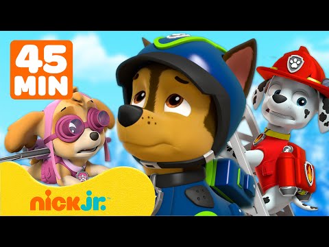 Capa de Patrulha Canina | As Missões Mais Ousadas na Montanha! c/ Skye, Chase e Marshall | Nick Jr.