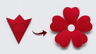 How to Make a Beautiful Paper Flower | Easy DIY Craft for Beginners