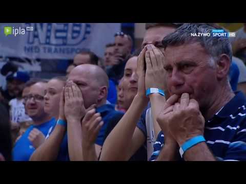 BM Slam Stal - Stelmet BC : ostatnie 2 minuty 4 meczu półfinału #PLKPL 2017