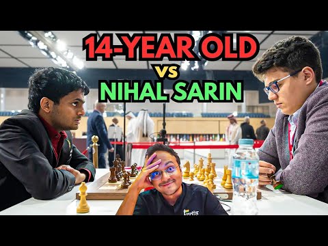 14-year-old Turkish phenom Yagiz Kaan vs Nihal Sarin | World Rapid 2025
