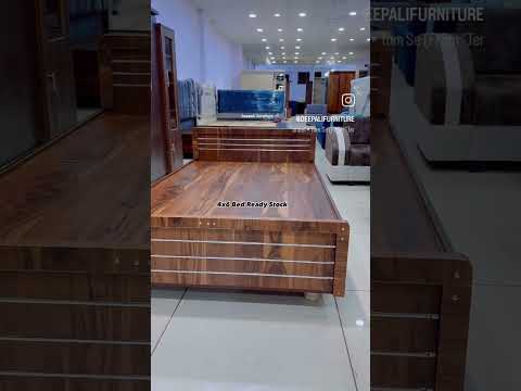4X6 Single Bed | Deepali Furniture | call : 9877777219 #indore #furniture  #viral #singlebed