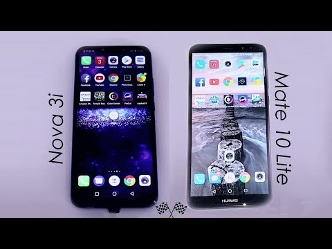 Huawei Nova 3i Vs Mate 10 Lite Speed Test Comparison!