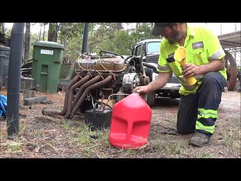 454 CHEVROLET BIG BLOCK FIRST START IN YEARS.
