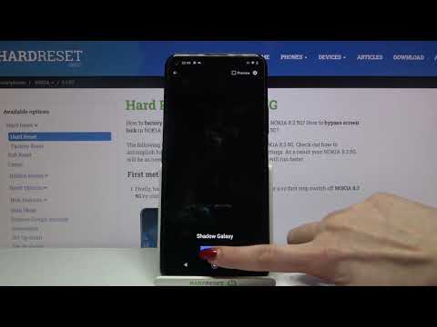How to Download Galaxy Wallpapers in Nokia 8.3 - Apply Live Wallpaper