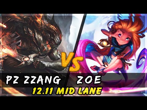 Pz Zzang - Yasuo vs Zoe MID Patch 12.11 - Yasuo Gameplay