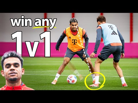 Win ANY 1v1 with these simple dribbling tips from Luis Diaz