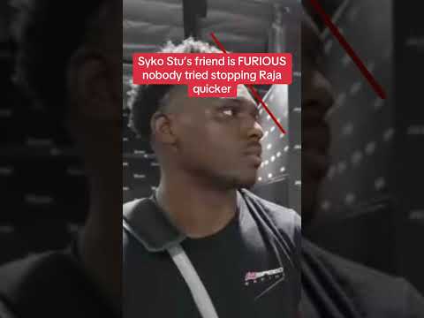 Syko Stu’s friend is FURIOUS nobody tried stopping Raja quicker #sykostu #rajajackson #rampage