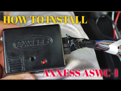 How to install steering wheel interface