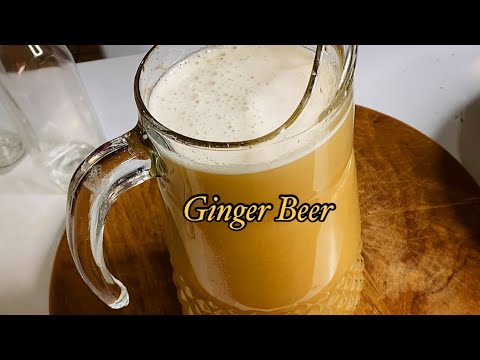 Homemade Ginger Beer, Refreshing & Nutritious!