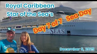 Royal Caribbean Star of the Sea's day 7 of 7, Sea Day.