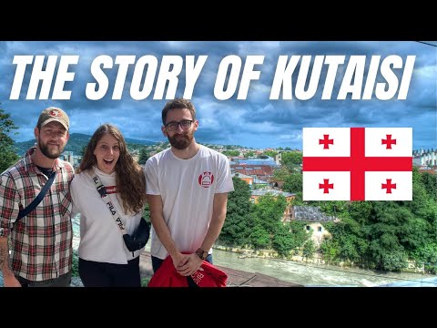 Exploring Kutaisi Georgia with a local 🇬🇪 (Violent History)