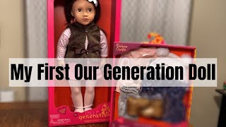 My First Our Generation Doll Sienna!