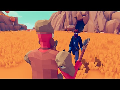 (1v1) Chieftain vs Every Unit (From Wild West Update) in TABS (Totally Accurate Battle Simulator)