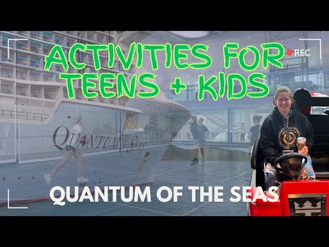 Thumbnail for Activities great for TEENS + others onboard Quantum of the Seas Cruise Ship | Royal Caribbean