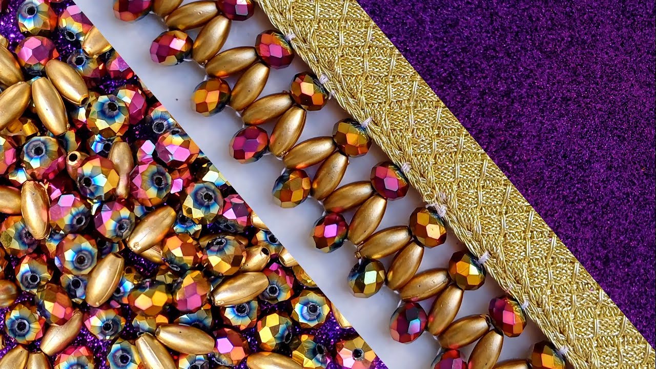 Have you ever seen this elegant and beautiful embroidery?#DIY💜💥💜