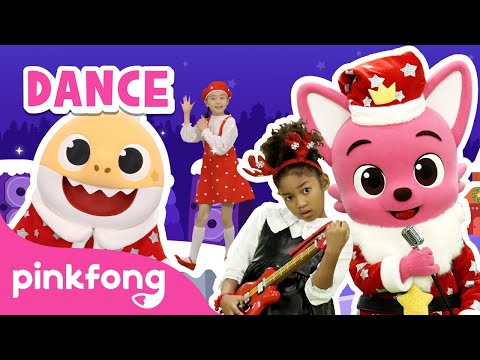 🔔 Jingle Bells Band | 🎄 Christmas Song | Dance Along with Lyrics | Pinkfong Baby Shark