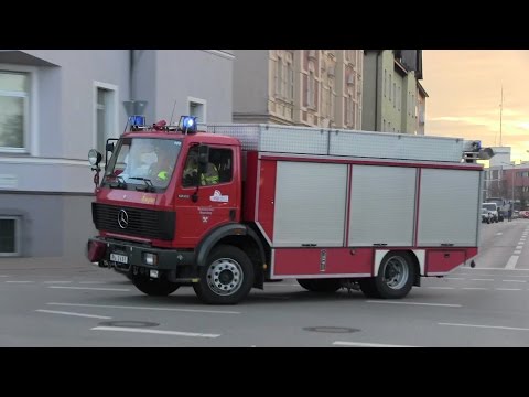 Rüstzug BF Regensburg: Betriebsunfall im Milchwerk