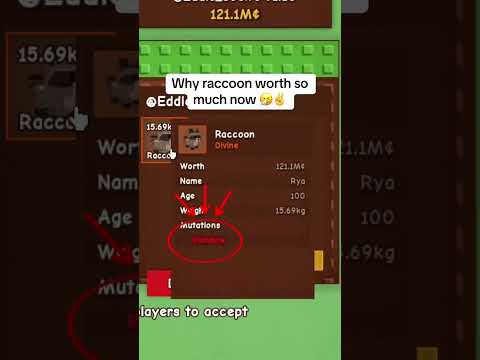 TRADING ONLY MYTHICAL PETS FOR A RAINBOW RACCOON 🌈 #growagarden #gag #roblox