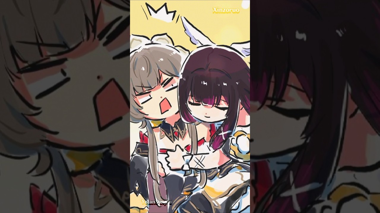 Columbina Is Happy To See Sandrone's Alive [ Genshin Impact Comic ]