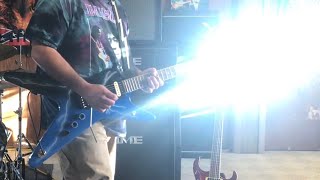 Video thumbnail for Unboxing of dean from hell.Dimebag guitar! And playing it for the first time! (Lightning shoots out) by Telico Garage