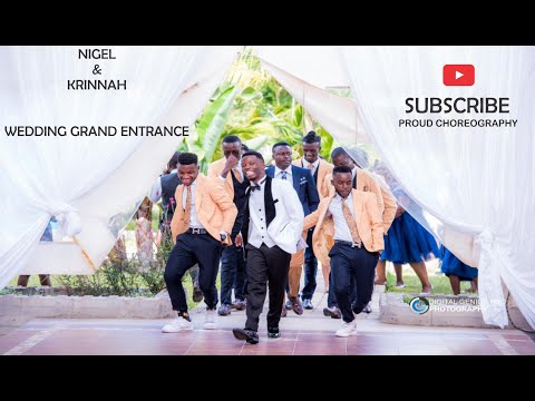 Babamunini Nijo & Krinna || Grand Wedding Entrance ||  Dance battle